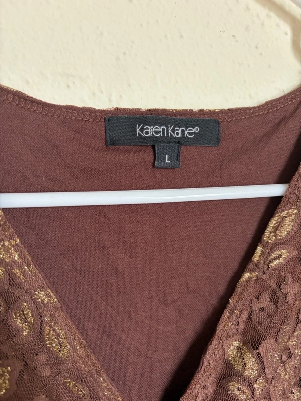 Karen Kane Smocked Tank Top - Picture 2 of 7